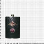 Фляга подарочная с символикой ГРУ ГШ ВС РФ / с жетоном Вооруженных сил 10 OZ - 300 мл (3407924) - ВОЕНТОРГ ТЫЛОВИК