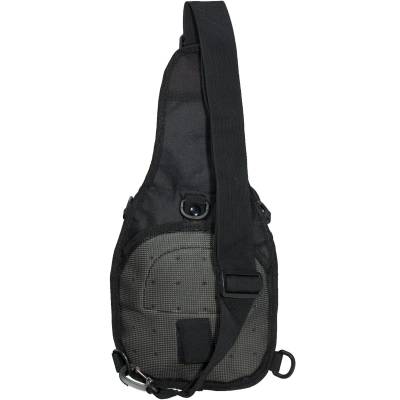 Сумка-органайзер TAC через плечо тактическая MOLLE черная (3310142) - HAKKI.RU