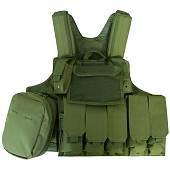 Жилет разгрузочный ( разгрузка ) TAC CIRAS с системой MOLLE ( МОЛЛЕ ) оливковый (3212088) - ВОЕНТОРГ ТЫЛОВИК
