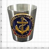 Набор подарочный с символикой ВМФ России / Герб ( орел ) РФ ( фляга 9 OZ-270 мл + стопки 2х30 мл + стопка складная 1х150 мл + лейка ) (4801232) - ВОЕНТОРГ ТЫЛОВИК