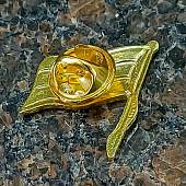 Знак фрачный Флажок России ( триколор ) на пимсе (2302037) - ВОЕНТОРГ ТЫЛОВИК