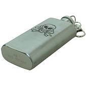 Фляга подарочная с символикой Веселый Роджер 2 OZ-50 мл серебристая (4608073) - ВОЕНТОРГ ТЫЛОВИК