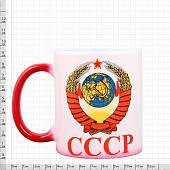 Кружка с символикой СССР хамелеон красная (4601223) - ВОЕНТОРГ ТЫЛОВИК