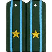 Погоны ВДВ / ВКС на офисную форму Майор рип-стоп ручная вышивка (2203998) - ВОЕНТОРГ ТЫЛОВИК