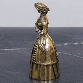 Колокольчик сувенирный Дама ялтинская бронзовый (4416021) - ВОЕНТОРГ ТЫЛОВИК