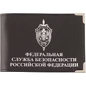 Обложка для удостоверения ФСБ РФ с уголками черная (4203064) - ВОЕНТОРГ ТЫЛОВИК