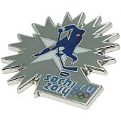 Значок ( знак ) олимпийский Сочи / Sochi 2014 команда России Хоккей / hockey коллекционный на пимсе (2308010) - ВОЕНТОРГ ТЫЛОВИК