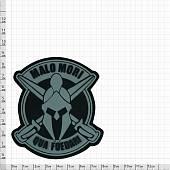 Нашивка ( шеврон патч patch ) тактическая Malo Mori Qua Foedari 3D PVC ( пластизоль ) на липучке 9х7,5 серая (2504313) - ВОЕНТОРГ ТЫЛОВИК
