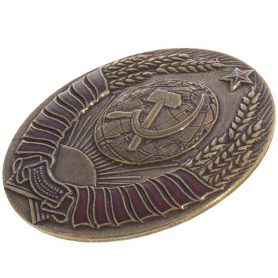 Знак нагрудный Герб СССР закрутка (2301866) - HAKKI.RU
