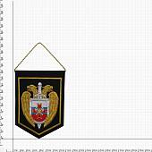 Вымпел с символикой Президентский полк вышитый средний 14х20 темно-синий (4503112) - ВОЕНТОРГ ТЫЛОВИК