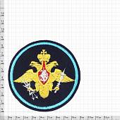 Нашивка ( шеврон ) на рукав Космические войска D-9 вышитая темно-синяя круг (2503142) - ВОЕНТОРГ ТЫЛОВИК
