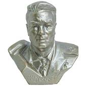 Бюст ( скульптура ) В.Ф. Маргелов настольный 15 см серебристый (4904973) - ВОЕНТОРГ ТЫЛОВИК