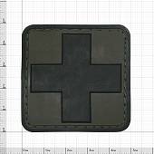 Нашивка ( шеврон патч patch ) тактическая  MEDIC ( МЕДИК ) 3D PVC на липучке 5х5 защитная (2504085) - ВОЕНТОРГ ТЫЛОВИК