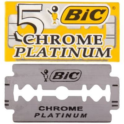 Лезвие для бритья BIC Chrome Platinum 5  штук (3502004) - HAKKI.RU