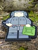 Нашивка ( шеврон патч patch ) тактическая BRICK OPERATOR ТАНКИСТ 3D PVC на липучке 5х8 (2504427) - ВОЕНТОРГ ТЫЛОВИК