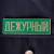 Знак нагрудный ( полоса ) Дежурный зеленый (2303992) - HAKKI.RU