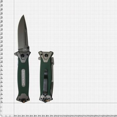 Нож складной BROWNING полуавтоматический с клипсой оливковый (3913094) - HAKKI.RU
