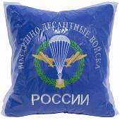 Подушка сувенирная с вышивкой ВДВ России 35х35 васильковая (4408985) - ВОЕНТОРГ ТЫЛОВИК