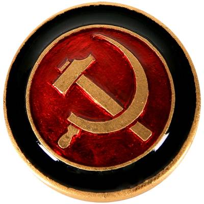 Знак Серп и Молот черно-красный (2305038) - HAKKI.RU