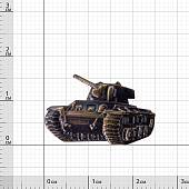 Магнит Танк КВ-1 25х15 мм (4404311) - ВОЕНТОРГ ТЫЛОВИК