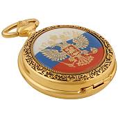 Часы карманные ПОЛЕТ ( POLJOT ) с символикой ФСБ России 2035/905.6.001 кварцевые (4104001) - ВОЕНТОРГ ТЫЛОВИК