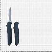 Нож складной MICROTECH автоматический выкидной в чехле черный (3913056) - ВОЕНТОРГ ТЫЛОВИК