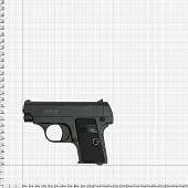 Пистолет GALAXY пневматический страйкбольный Colt 25 с глушителем магазин 7 шт калибр 6 мм (3219028) - ВОЕНТОРГ ТЫЛОВИК