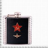 Фляга подарочная с символикой ВВС 6 OZ - 180 мл (3407028) - ВОЕНТОРГ ТЫЛОВИК