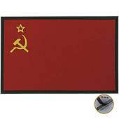 Нашивка ( шеврон патч patch ) тактическая  флаг СССР 3D PVC ( пластизоль ) на липучке 9х6 (2504040) - ВОЕНТОРГ ТЫЛОВИК