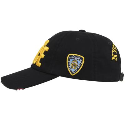 Бейсболка POLICE NYPD вышитая черная (1401079) - HAKKI.RU