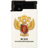 Зажигалка газовая с символикой ФСКН ( Федеральная служба по контролю за оборотом наркотиков ) РФ (4403110) - ВОЕНТОРГ ТЫЛОВИК