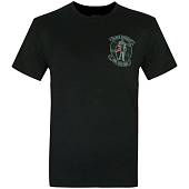 Футболка 726 GEAR мужская Black kinghts one five four черная (1214030) - ВОЕНТОРГ ТЫЛОВИК