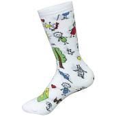 Носки SANTA SOCKS женские белые (1216076) - ВОЕНТОРГ ТЫЛОВИК