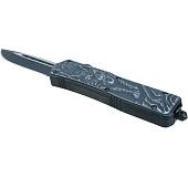 Нож складной MICROTECH автоматический выкидной Scrab 0885 D/E / Волк с чехлом черный (3913063) - ВОЕНТОРГ ТЫЛОВИК
