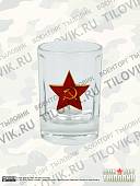 Набор подарочный стопки ( рюмки ) со звездой СССР 3х50 мл (4620001) - ВОЕНТОРГ ТЫЛОВИК