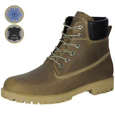 Ботинки MAGNUM ( МАГНУМ ) TIMBERLAND 2010 мужские зимние коричневые (1501965) - HAKKI.RU