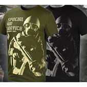 Футболка 726 GEAR мужская Special Air Service оливковая (1214028) - ВОЕНТОРГ ТЫЛОВИК