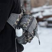 Сумка-органайзер TAC на плечо тактическая MOLLE цифра белая (3310181) - ВОЕНТОРГ ТЫЛОВИК
