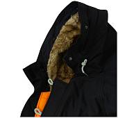 Куртка NORD DENALI аляска OXFORD COMPASS BLACK / ORANGE черная (1105175) - ВОЕНТОРГ ТЫЛОВИК