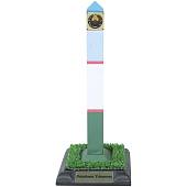 Столб пограничный сувенирный Республика Узбекистан настольный 9х9х22 см (4803021) - ВОЕНТОРГ ТЫЛОВИК