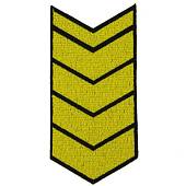 Знак - годичка ( нашивка шеврон ) нарукавный за выслугу лет ( по годам службы ) 21 год вышитый (2508046) - ВОЕНТОРГ ТЫЛОВИК