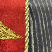 Вымпел малый с вышивкой СУХОПУТНЫЕ ВОЙСКА 14х18 см красный (4502070) - ВОЕНТОРГ ТЫЛОВИК