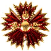 Знак фрачный ГРУ ГШ ВС РФ на пимсе (2302038) - ВОЕНТОРГ ТЫЛОВИК