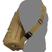 Рюкзак TAC тактический однолямочный 15х53х23 20 л коричневый (3306948) - ВОЕНТОРГ ТЫЛОВИК