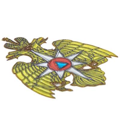 Наклейка металлизированная МЧС России 40х30 (4420078) - HAKKI.RU