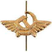 Эмблема ( знак ) петличная ( петлица ) ГВФ ( Гражданский воздушный флот ) СССР золотистая (2102975) - ВОЕНТОРГ ТЫЛОВИК
