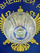 Стакан граненый с символикой СВР РОССИИ (4609180) - ВОЕНТОРГ ТЫЛОВИК