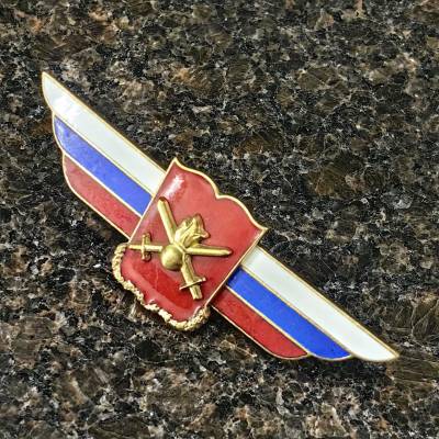 Знак должностной Начальника высшего военного училища ( ВВУ ) закрутка (2309017) - HAKKI.RU