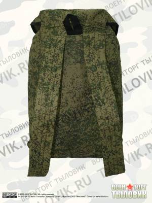 Рюкзак дачный камуфлированный 50х40х20 40 л цифра зеленая (3306849) - HAKKI.RU