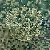 Визитница МИЛИТАРИ с символикой Герб ( орел ) РФ камуфлированная 84 визитки цифра зеленая (4301849) - ВОЕНТОРГ ТЫЛОВИК